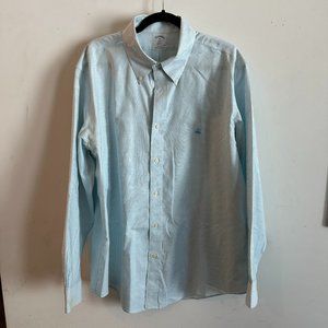 Men's Brooks Brothers Long Sleeve Blue Button Down XL
